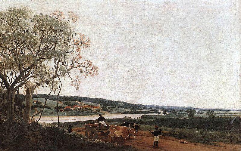 Frans Post The Ox Cart